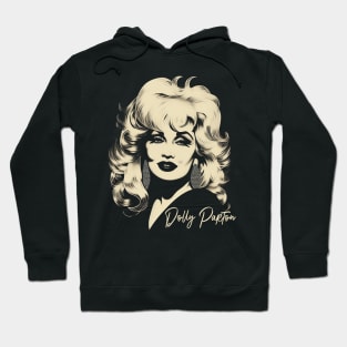 Gifts Men Parton Retro Vintage Hoodie